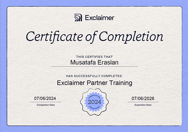 Mustafa_Eraslan Sertifikalar